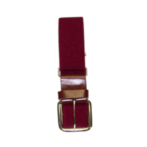 Pro Feet Adjustable Elastic Baseball Belt - Maroon