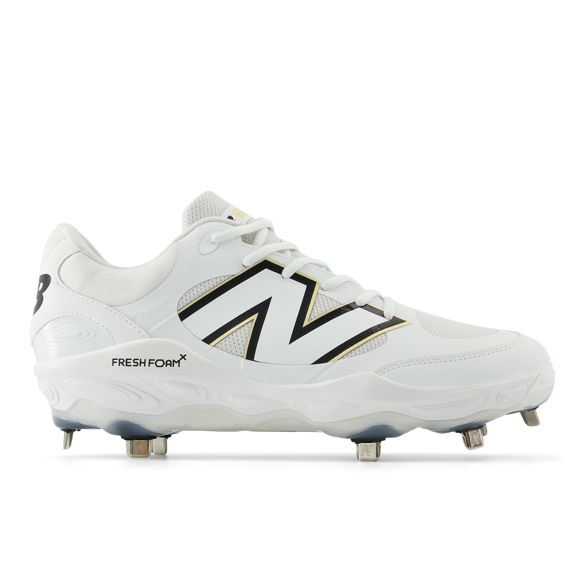 New balance metal baseball cleats best sale