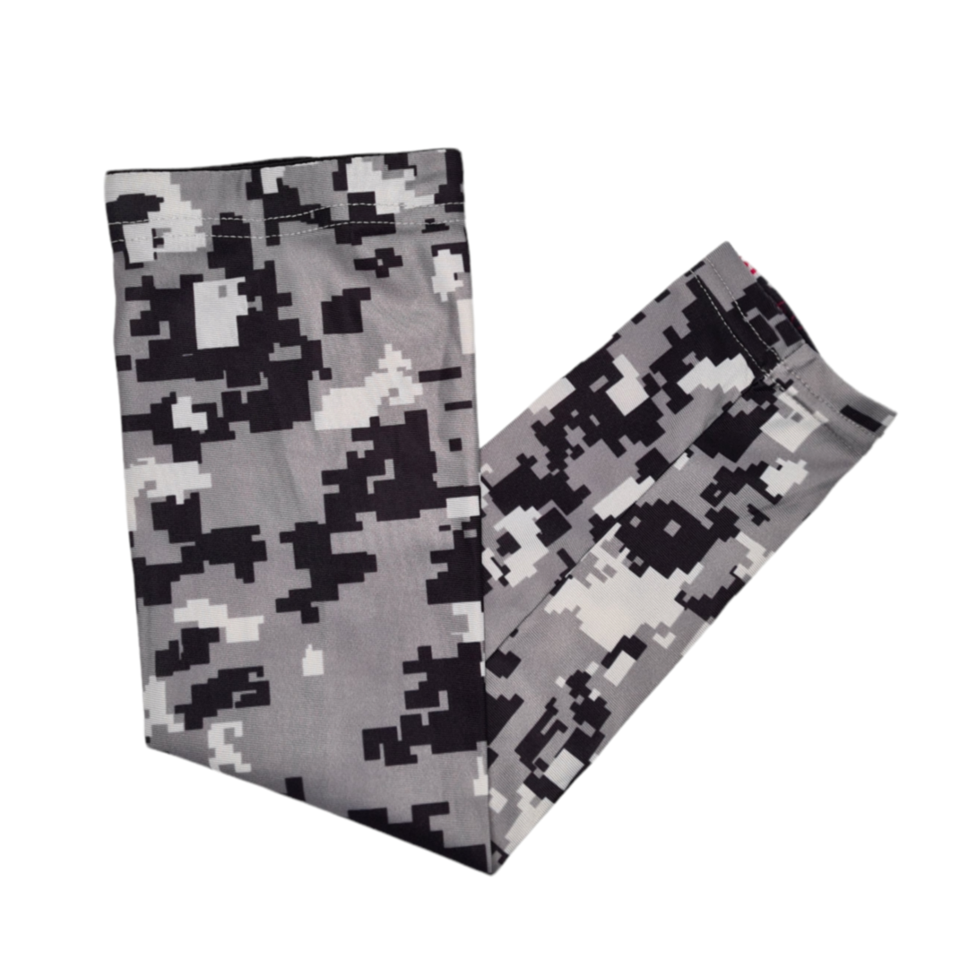 B2B Adult Arm Sleeve - Grey Digi Camo - Base 2 base Sports